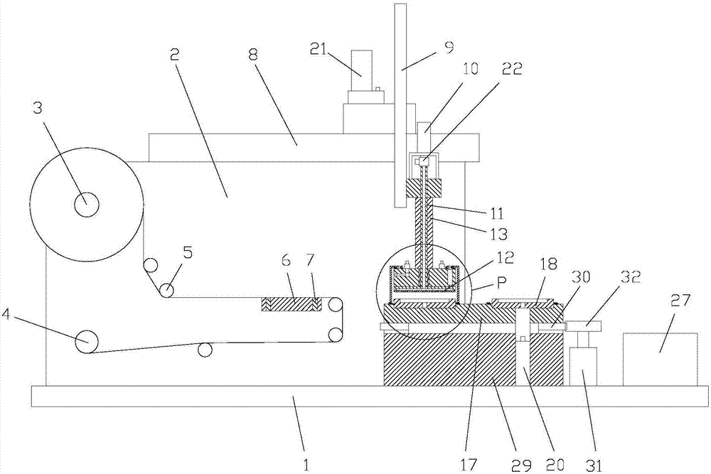 Mobile phone vacuum lamination system with rotary feeder