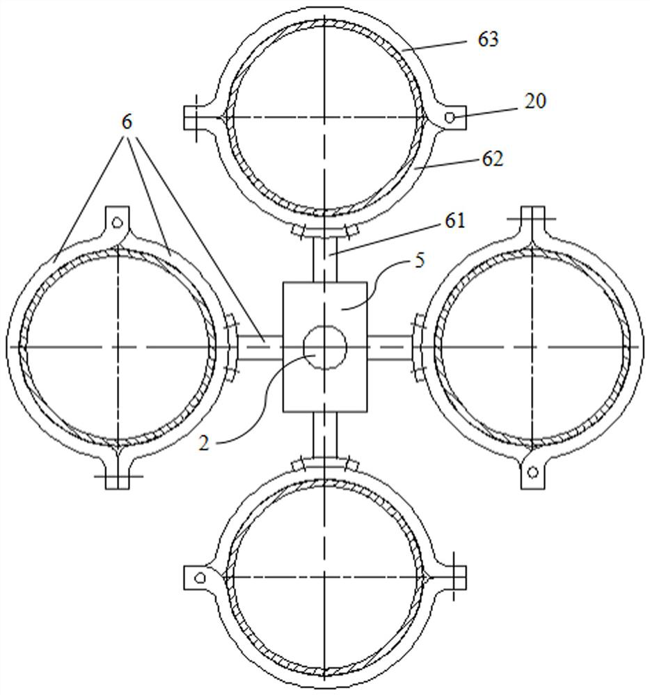 Inner cavity painting device, inner cavity painting method and painting method for sliding rail sleeve