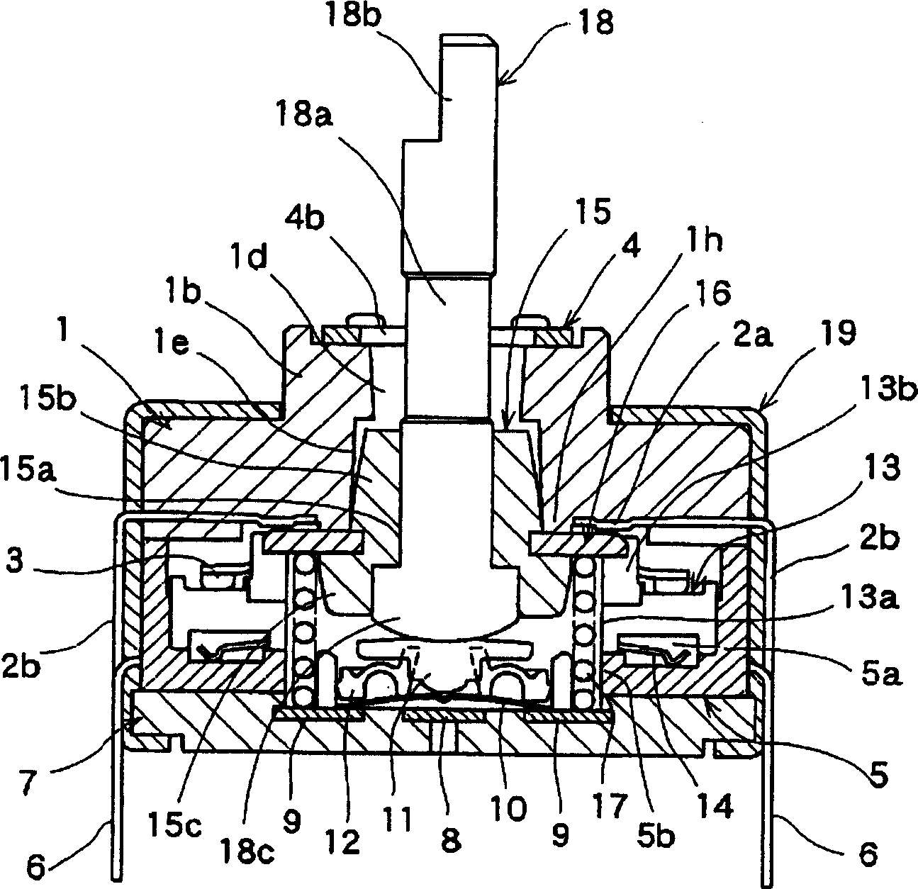 Multiway input device