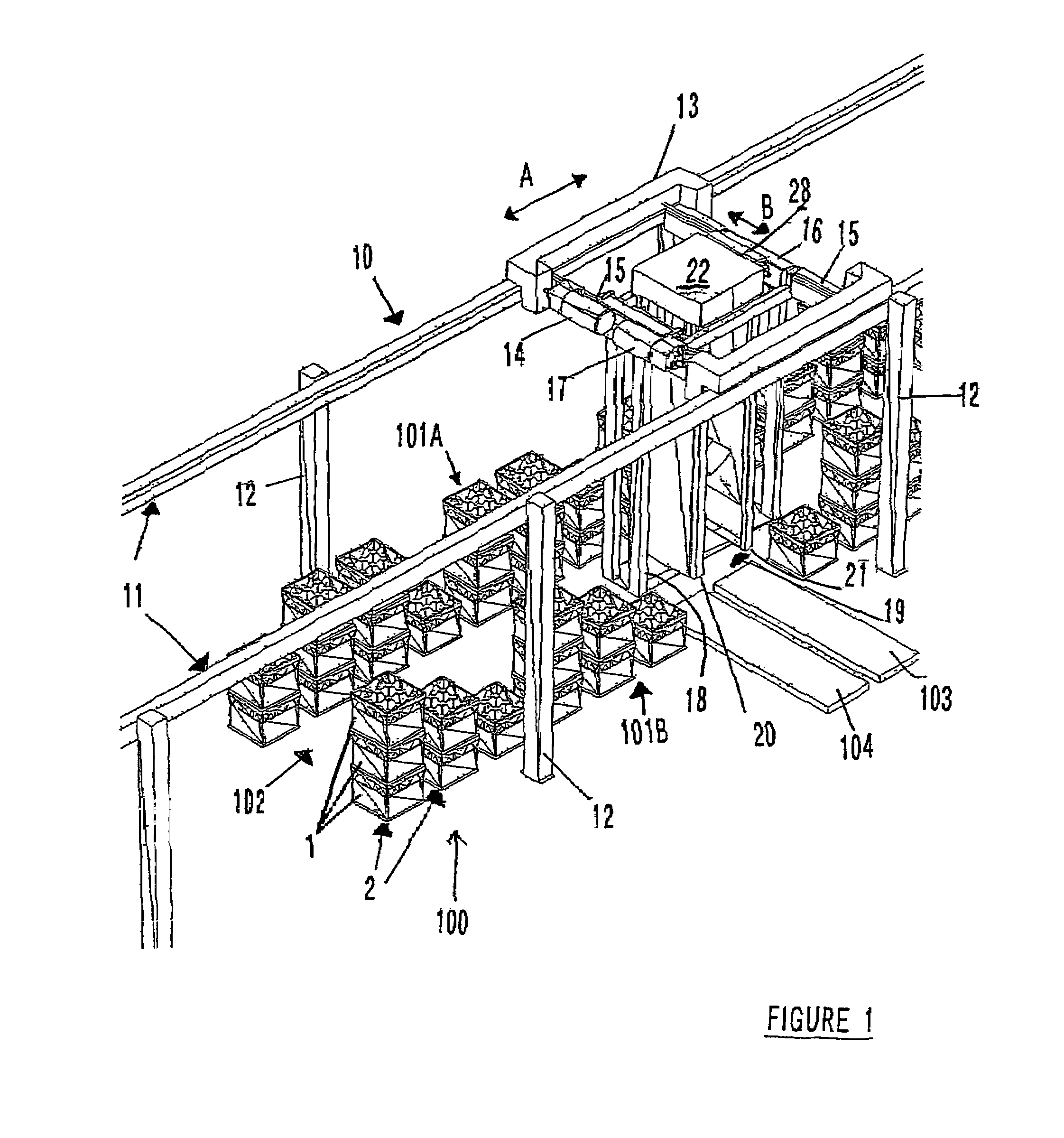 Apparatus for transporting containers