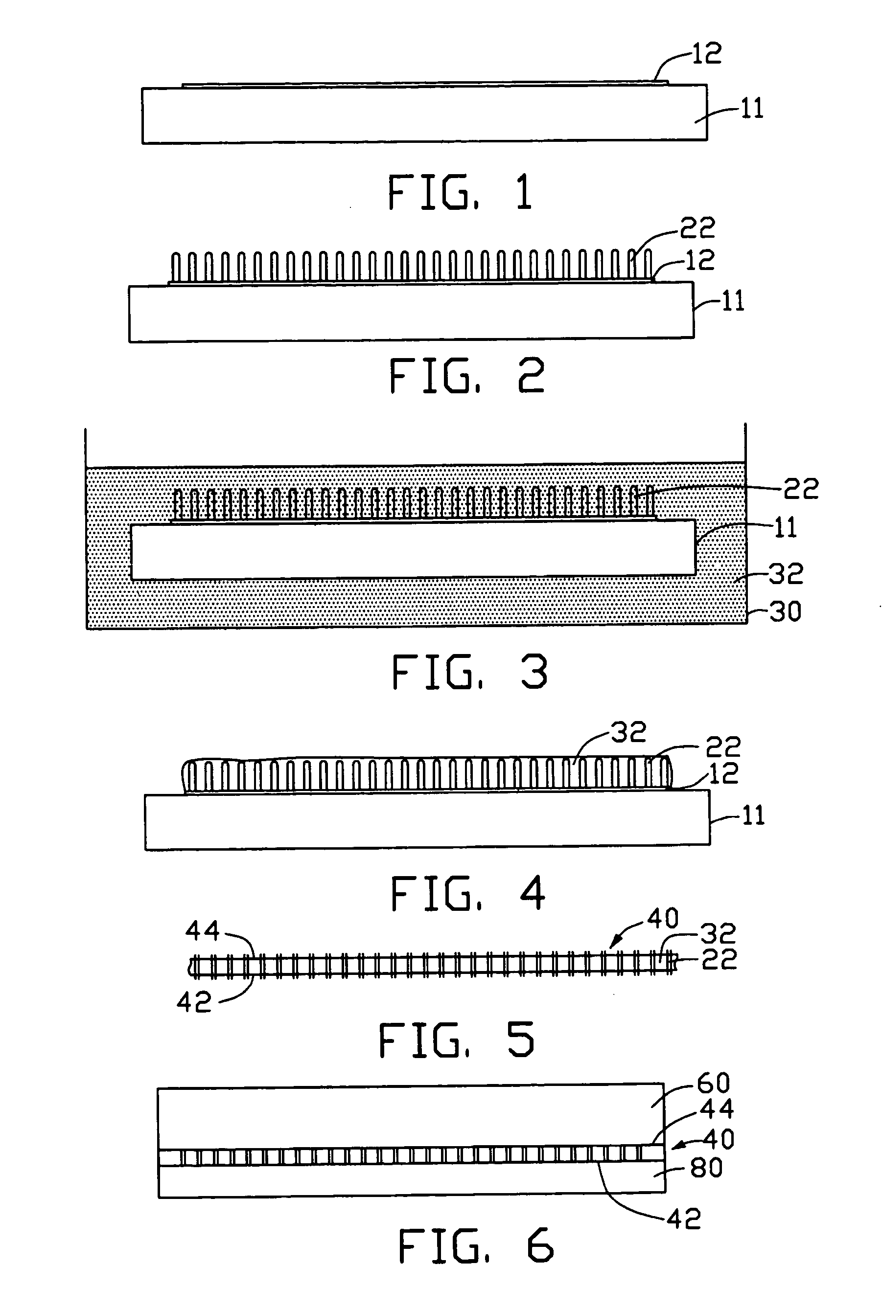 Method for manufacturing thermal interface material with carbon nanotubes