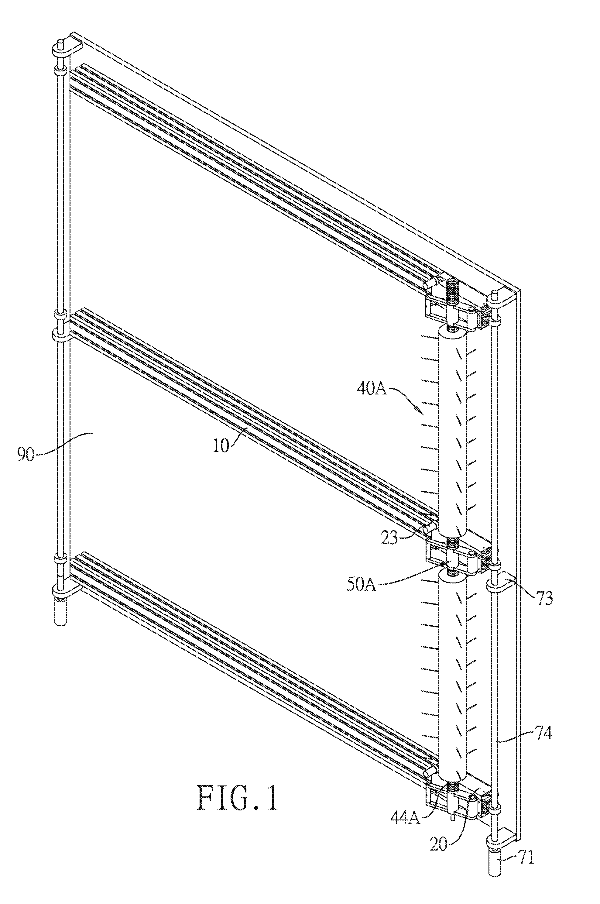Automatic machine for cleaning wallboards