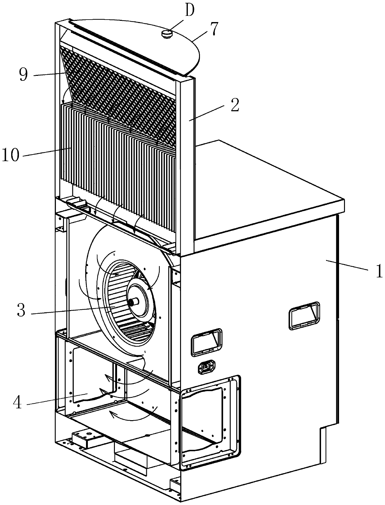 Multifunctional single-head integrated stove