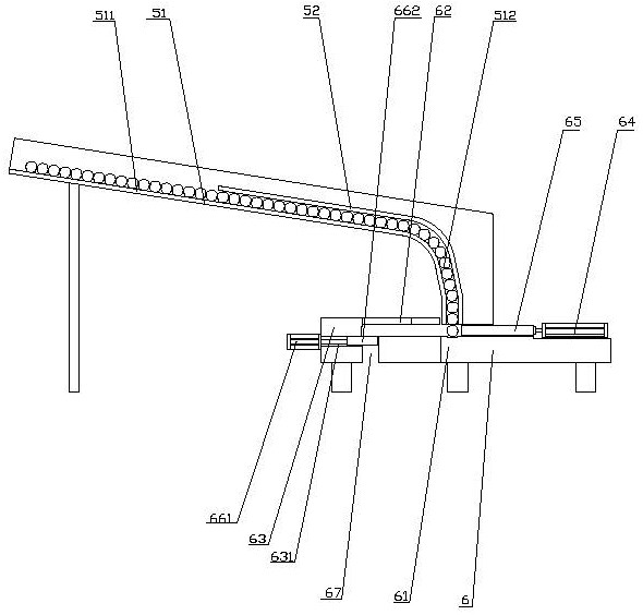 An automatic feeding and slotting device for tooth bars