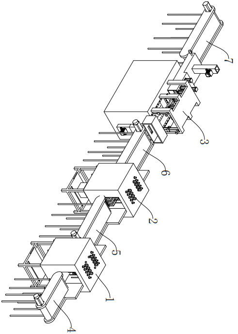 A continuous steel heat treatment equipment