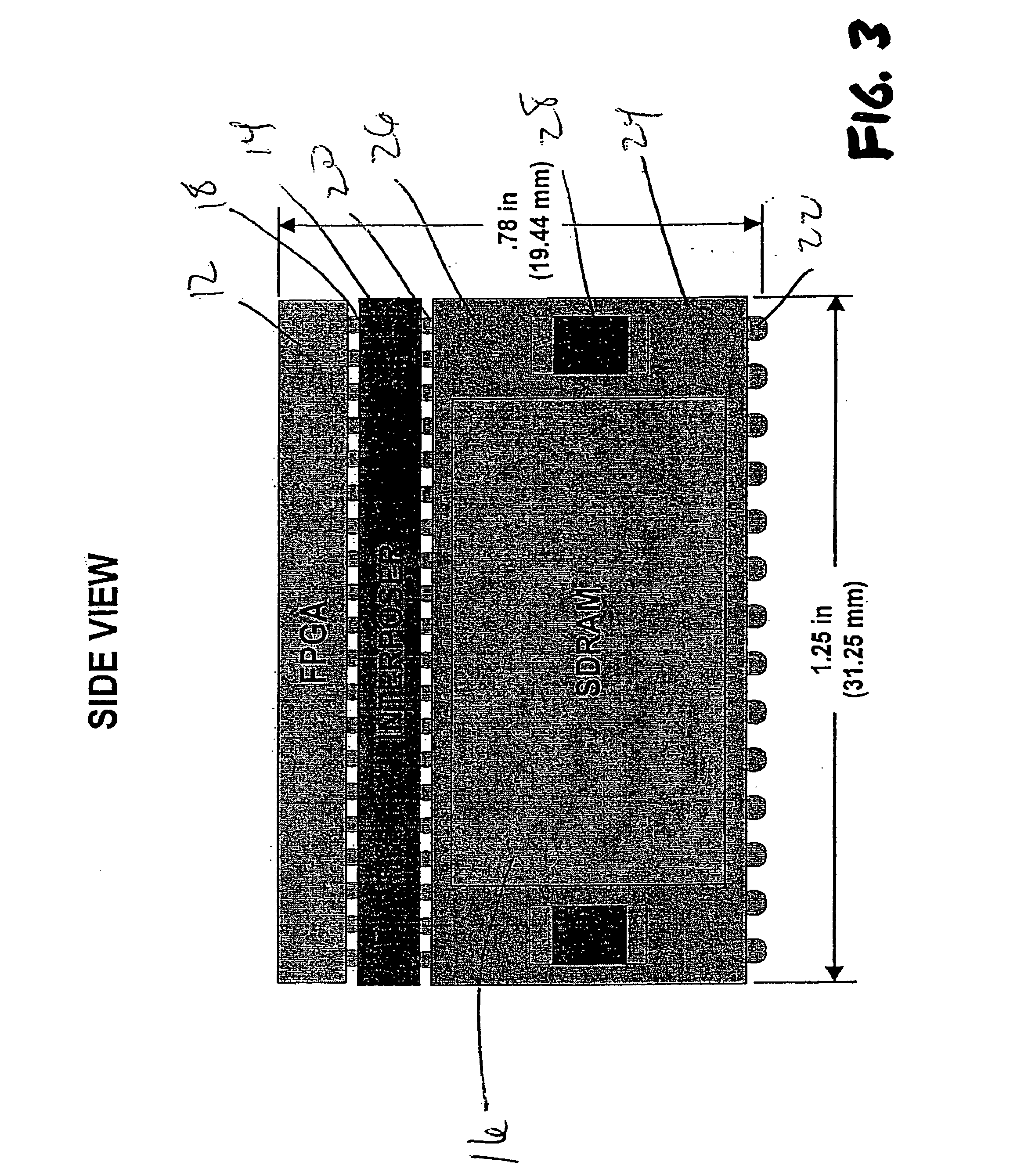 Field programmable gate array incorporating dedicated memory stacks