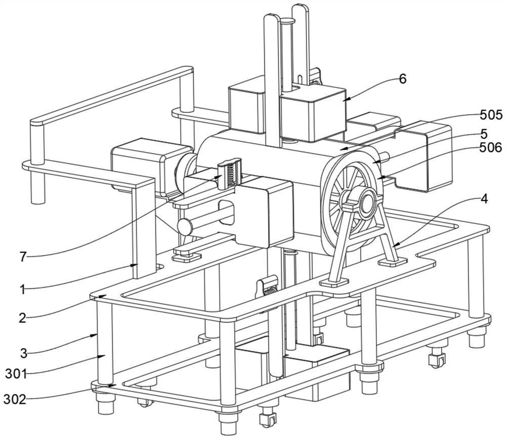 Ground compaction device for construction engineering