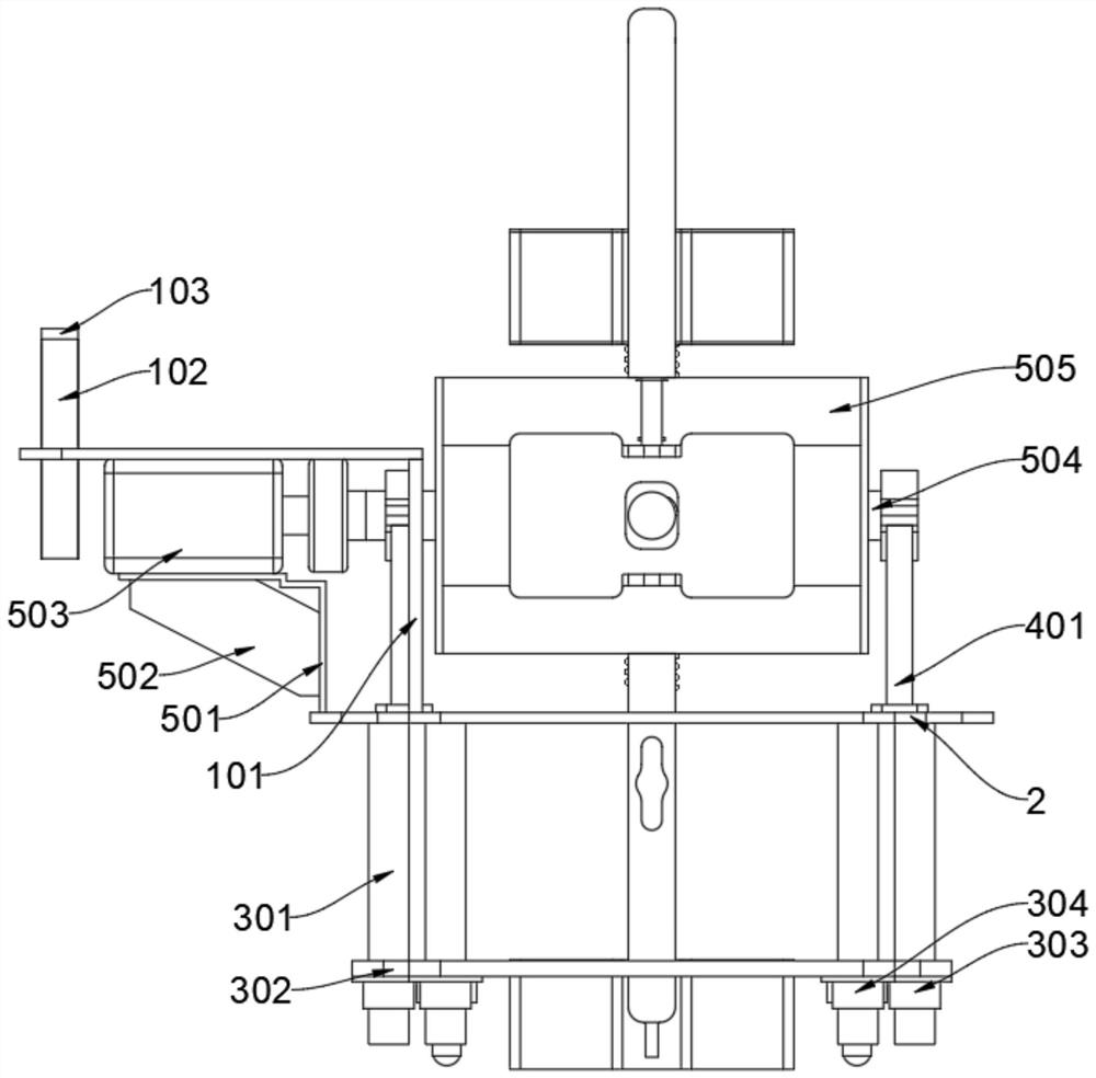 Ground compaction device for construction engineering