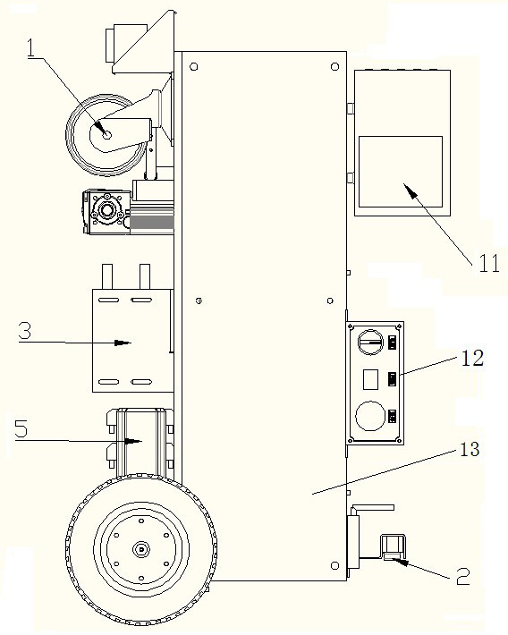 An Electromagnetic Ultrasonic Non-Contact Automatic Detector for Welds on Tank Bottom Plates