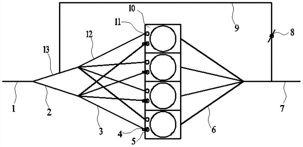 Engine intake and exhaust system and vehicle