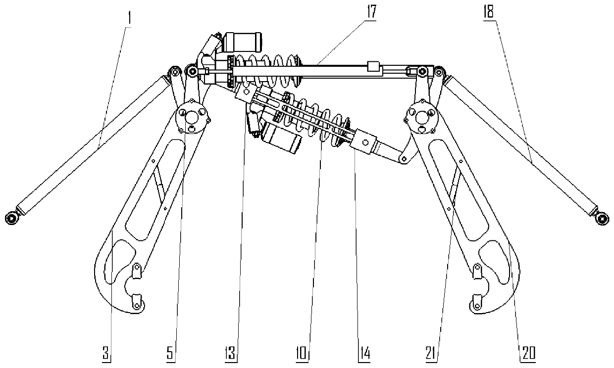 Racing car decoupling type longitudinal inclination and lateral inclination adjusting device