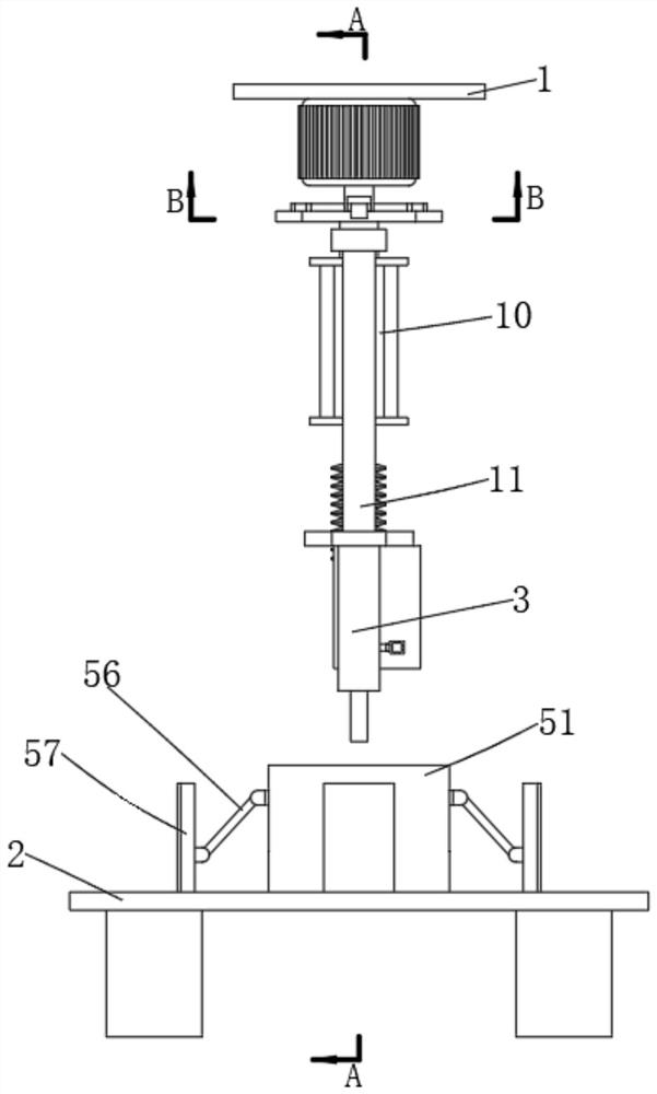 Flange plate producing and machining device for pipe fitting connection