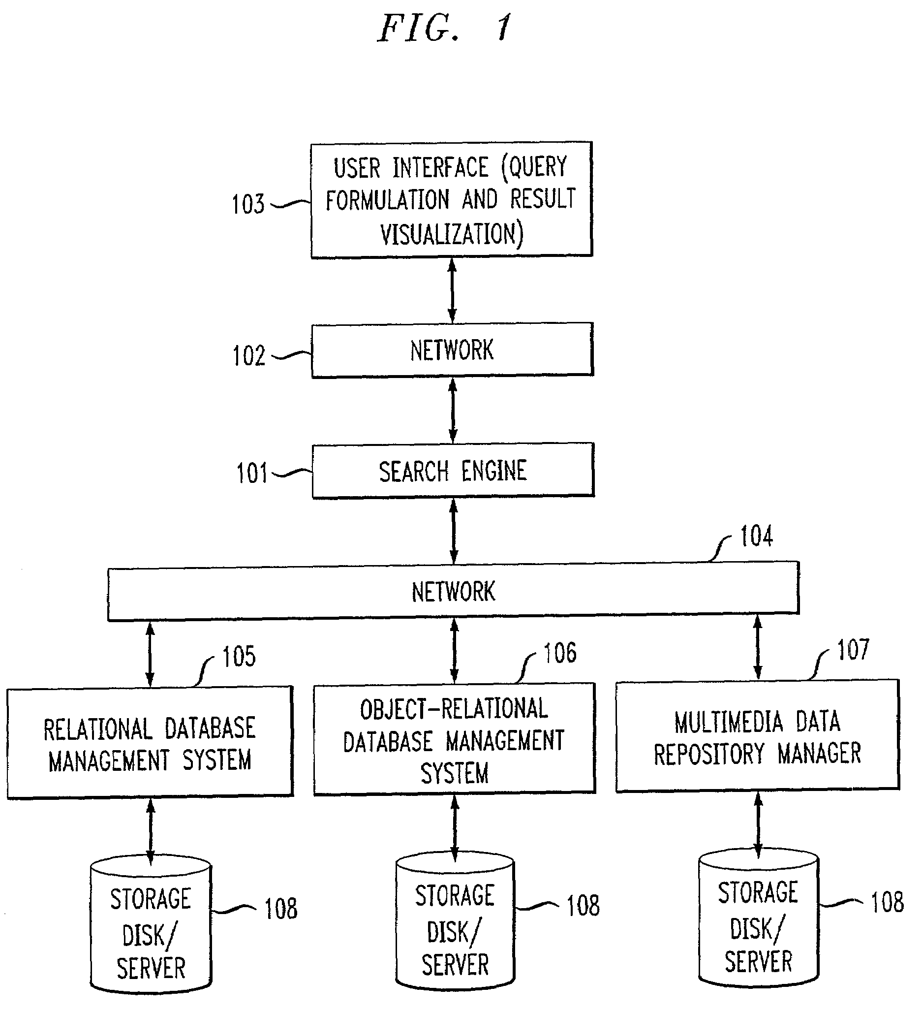 Methods and apparatus for indexing in a database and for retrieving data from a database in accordance with queries using example sets