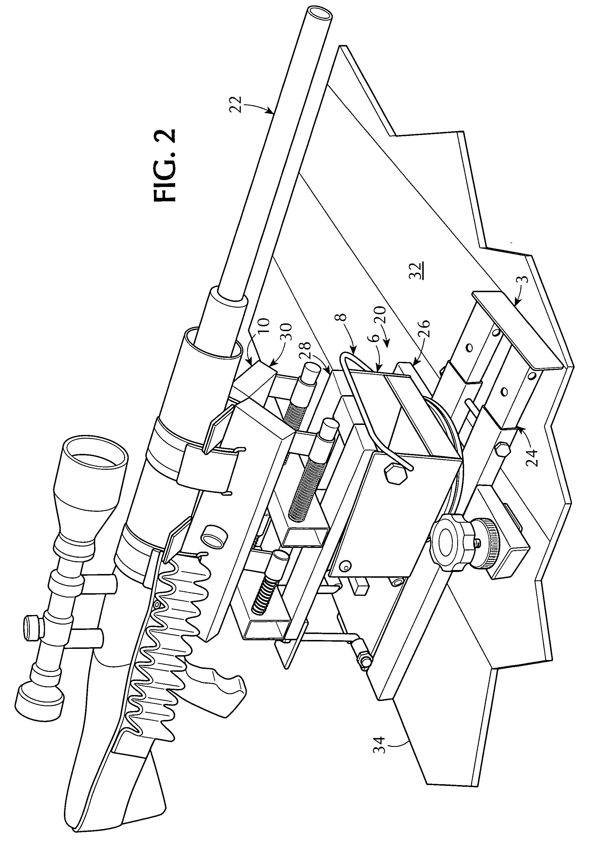 Dampened recoil rest for supporting a rifle