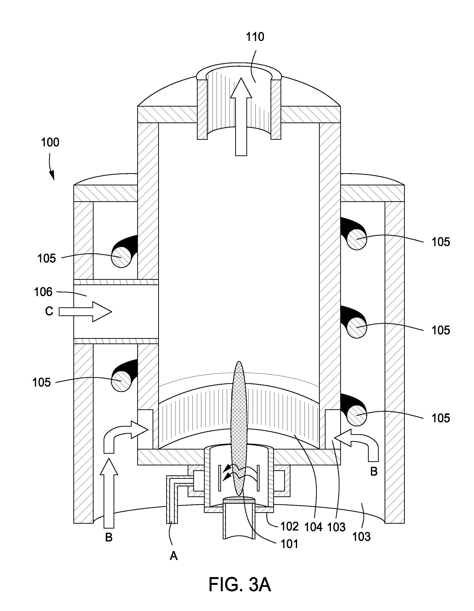 Apparatus for Treating a Substance with Wave Energy from Plasma and an Electrical Arc