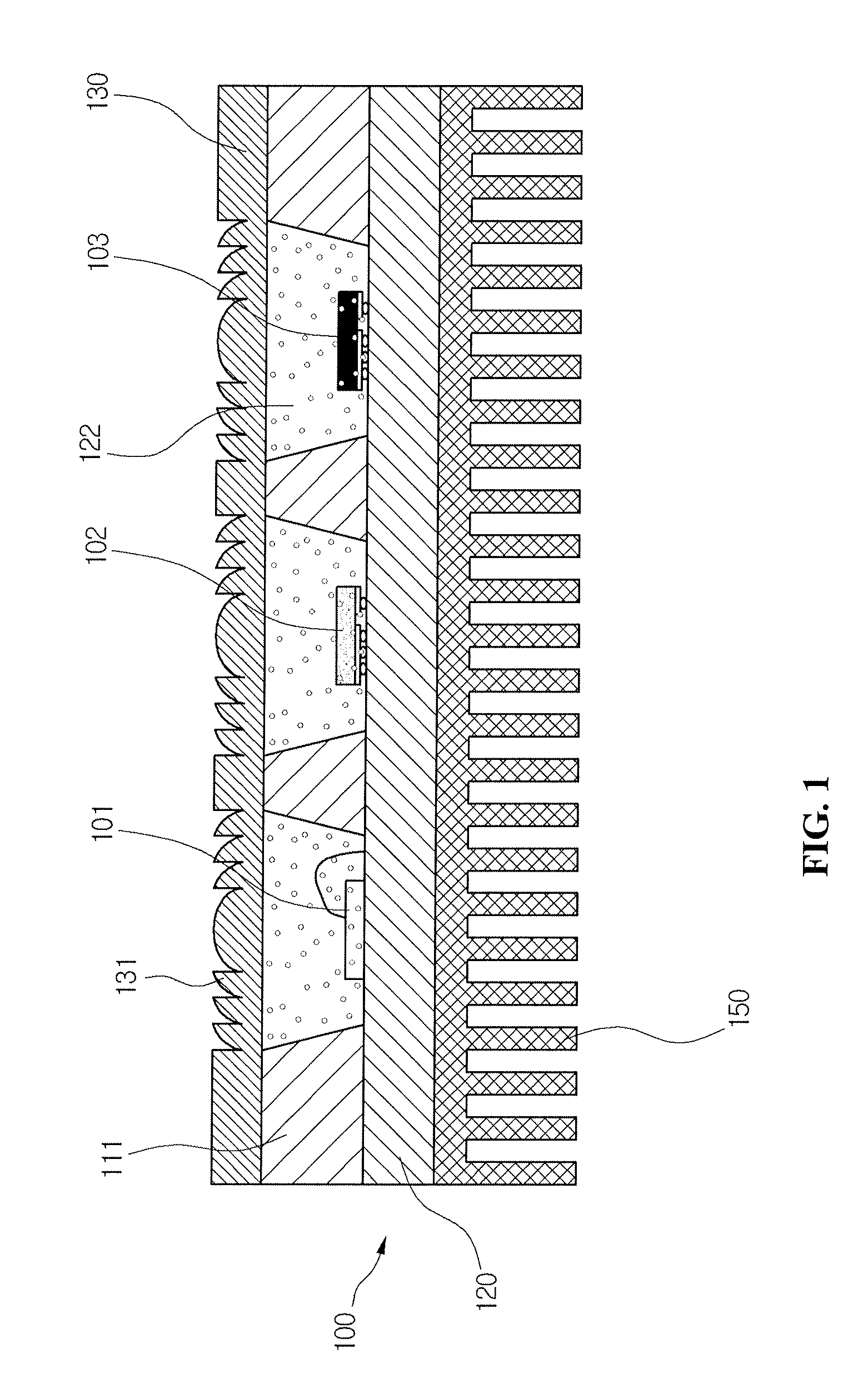 Package for light emitting device and method for packaging the same
