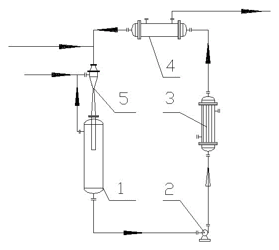 Device and method for producing methylaniline by continuous liquid-phase catalytic hydrogenation reduction of nitrotoluene