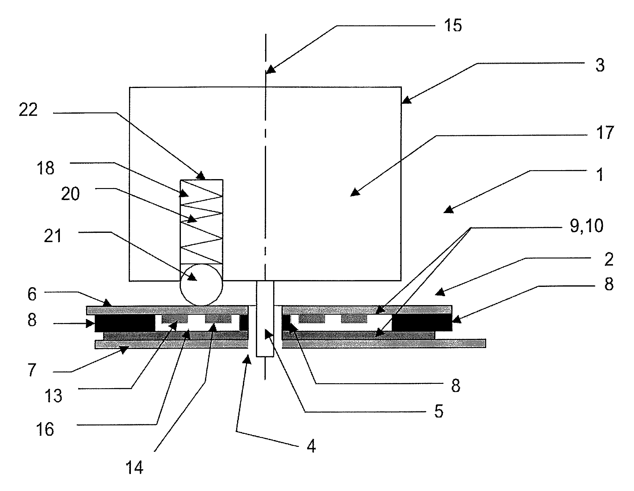 Rotary electrical switching device