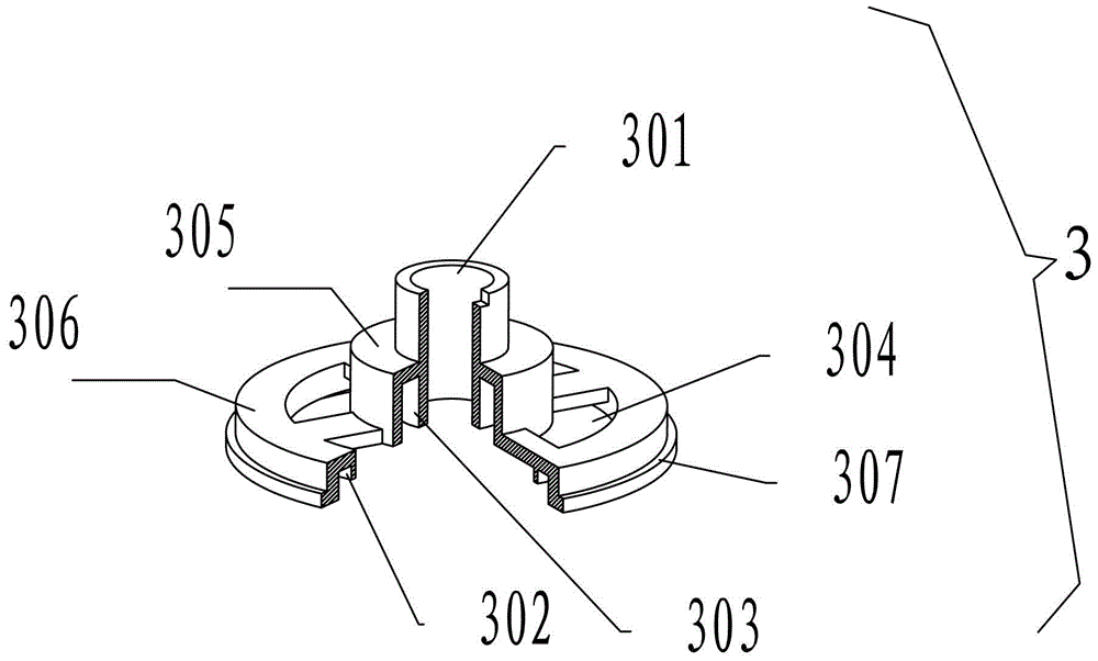 A kind of juice dregs separation mechanism and the slow juicer made of it