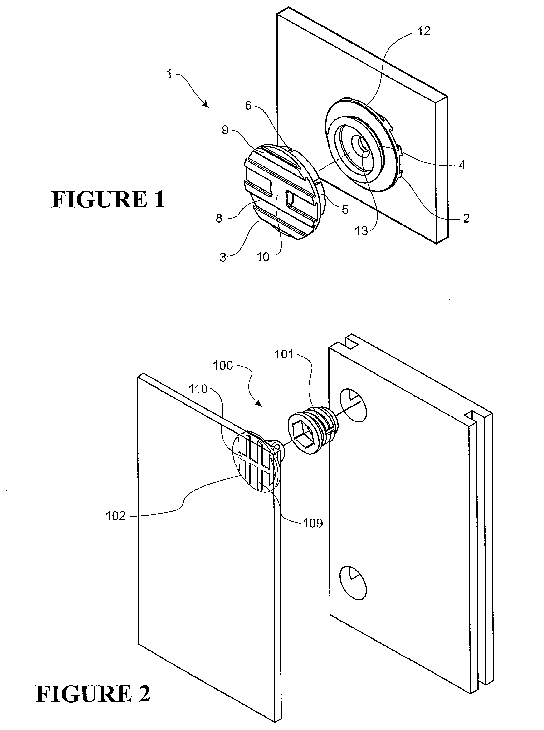 Panel mounting clip with adhesives