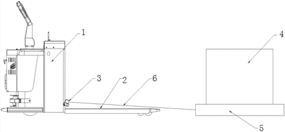 A method and device for identifying pallet fork holes using an intelligent forklift