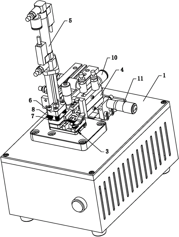 Ultra-fine coaxial wire stripping and drawing machine