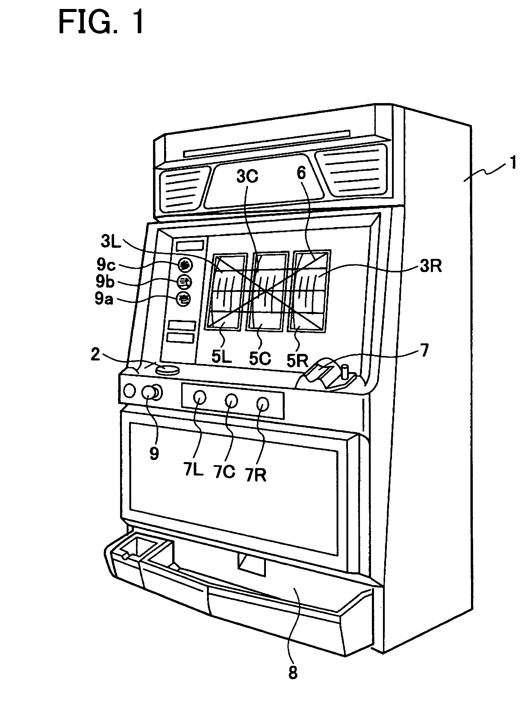 Motor stop control device for gaming machine and gaming machine with the same