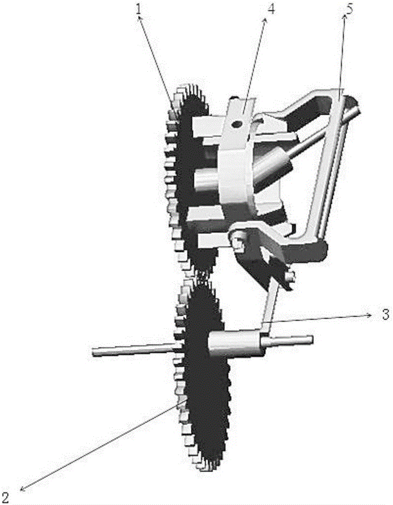 Micro flapping-wing air vehicle drive mechanism