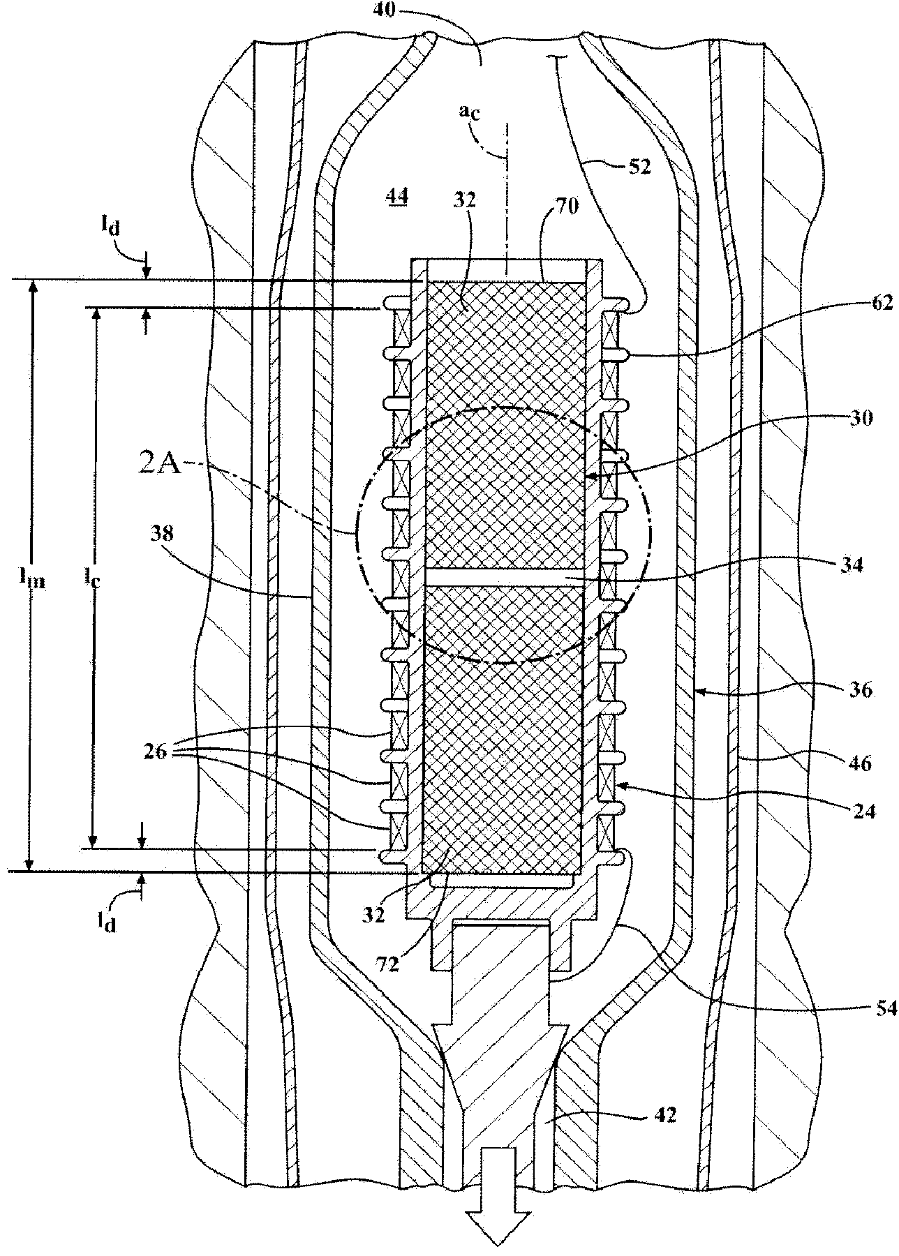 Corona igniter with improved energy efficiency