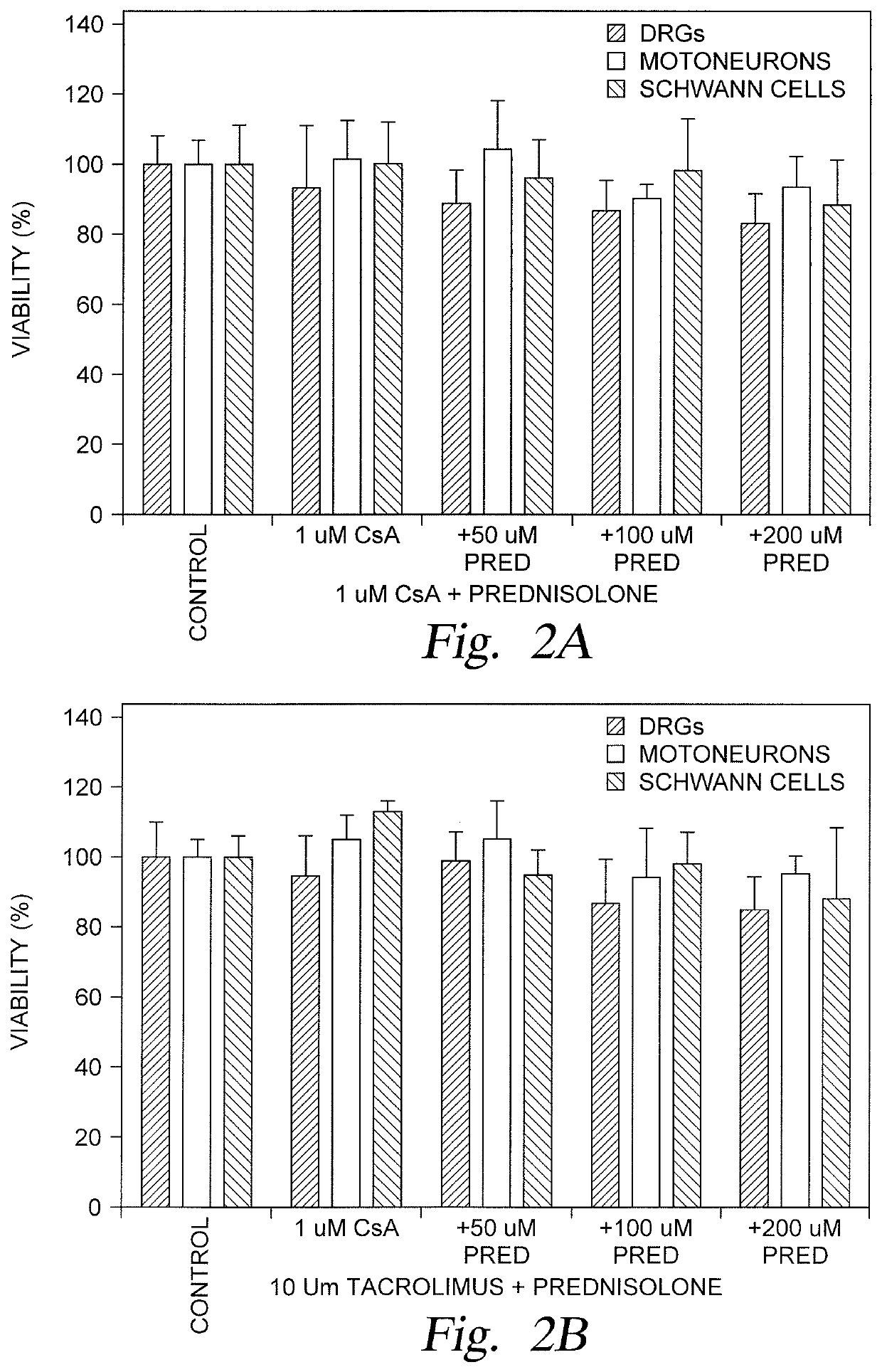 Localized immunosuppression of allografts for peripheral nerve repair