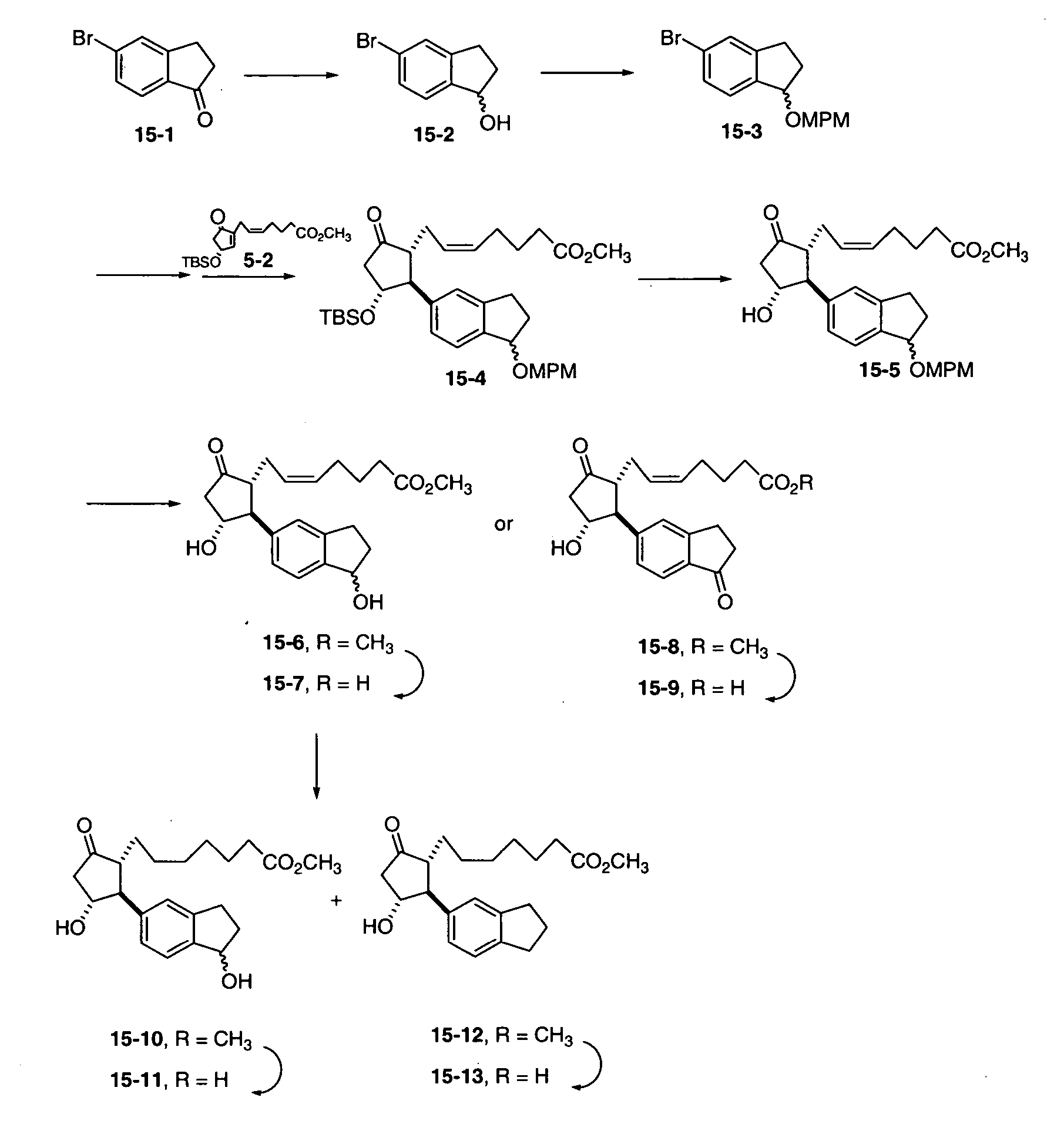 12-Aryl prostaglandin analogs