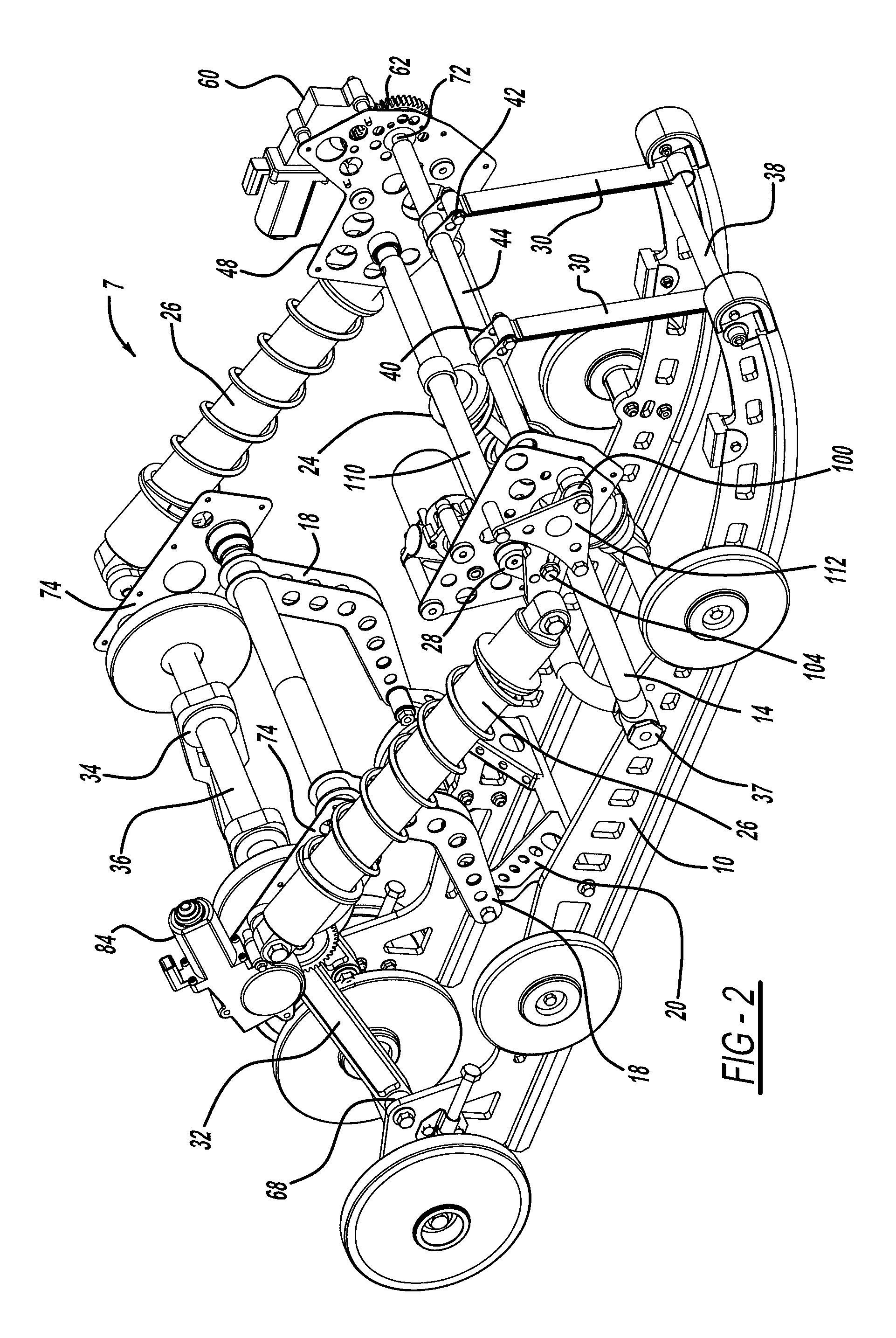 Semi-active snowmobile rear suspension