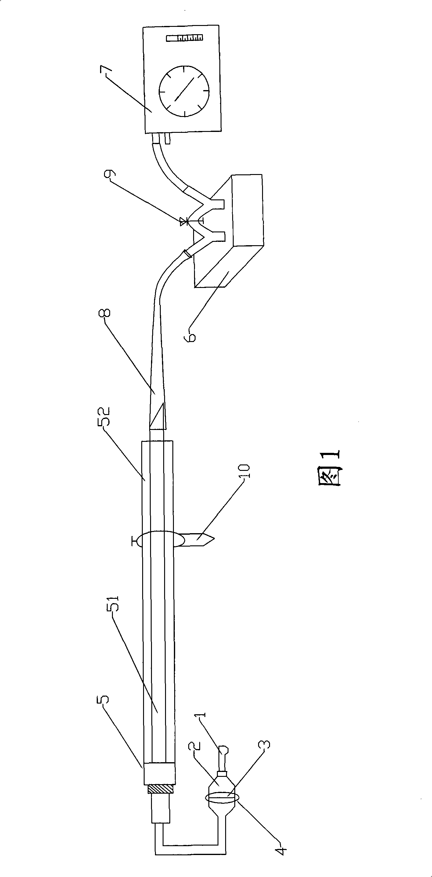 Equipment and method for measuring dust content in flue gas