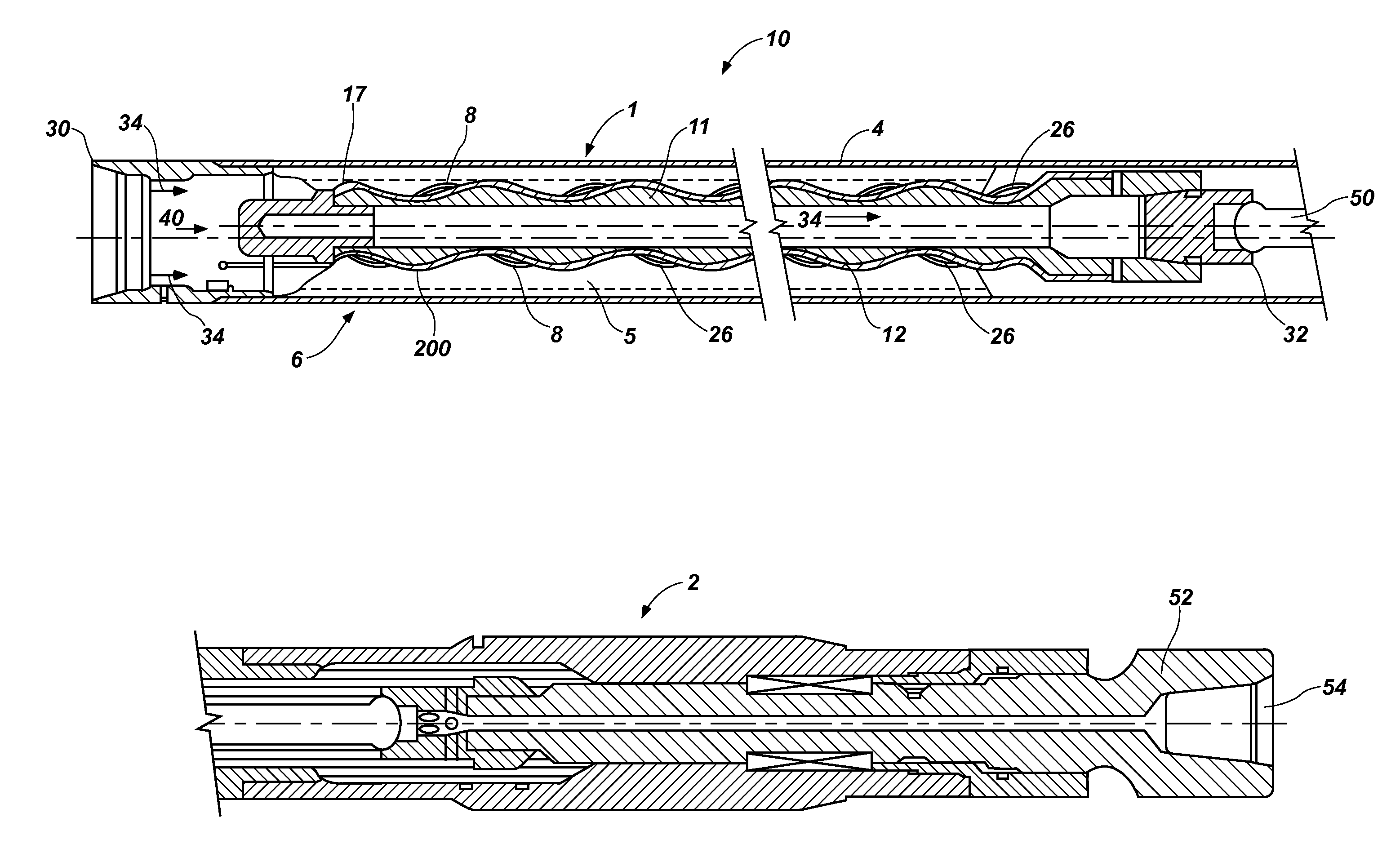 Components and motors for downhole tools and methods of applying hardfacing to surfaces thereof