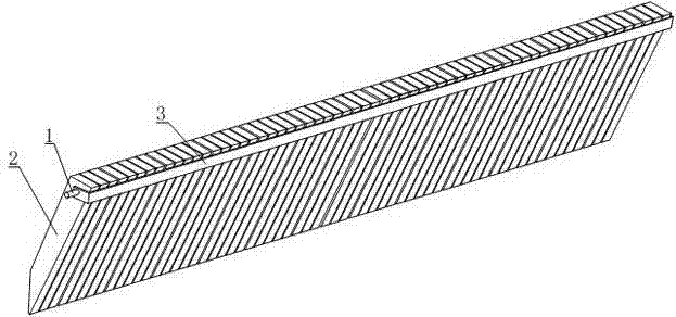 Waste wood dust isolating device used for sheet cutting device