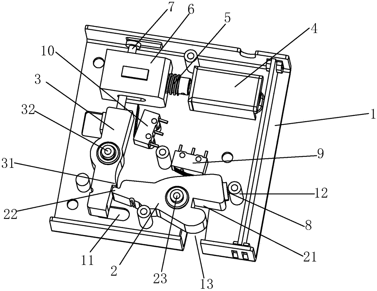 Bin electronic lock