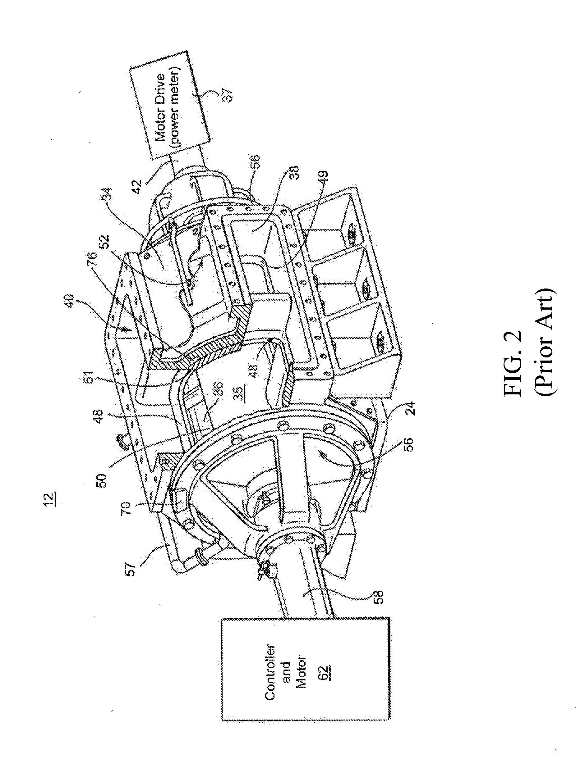 Adjustment housing assembly and monitoring and support system for a rotary feeder in a cellulose chip feeding system for a continuous digester