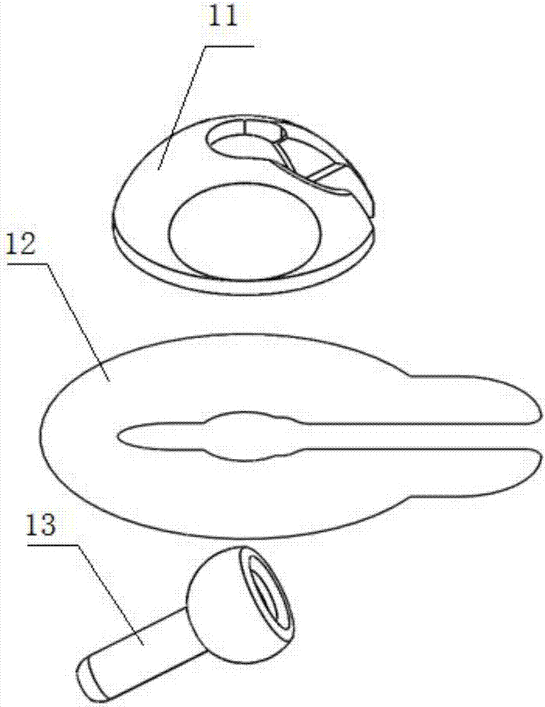 Skin surface indwelling instrument for guiding puncture