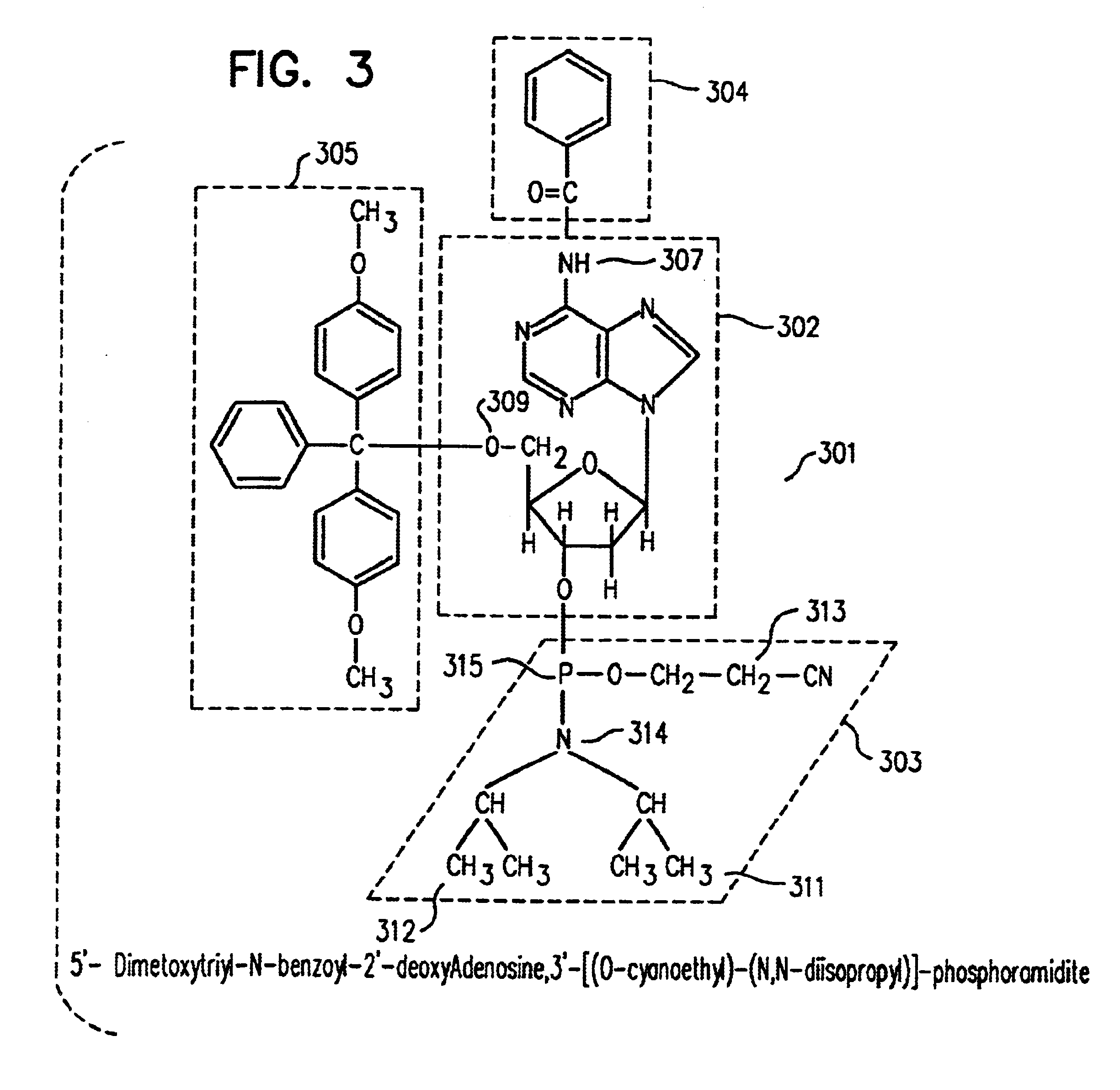 Method for synthesizing a specific, surface-bound polymer uniformly over an element of a molecular array