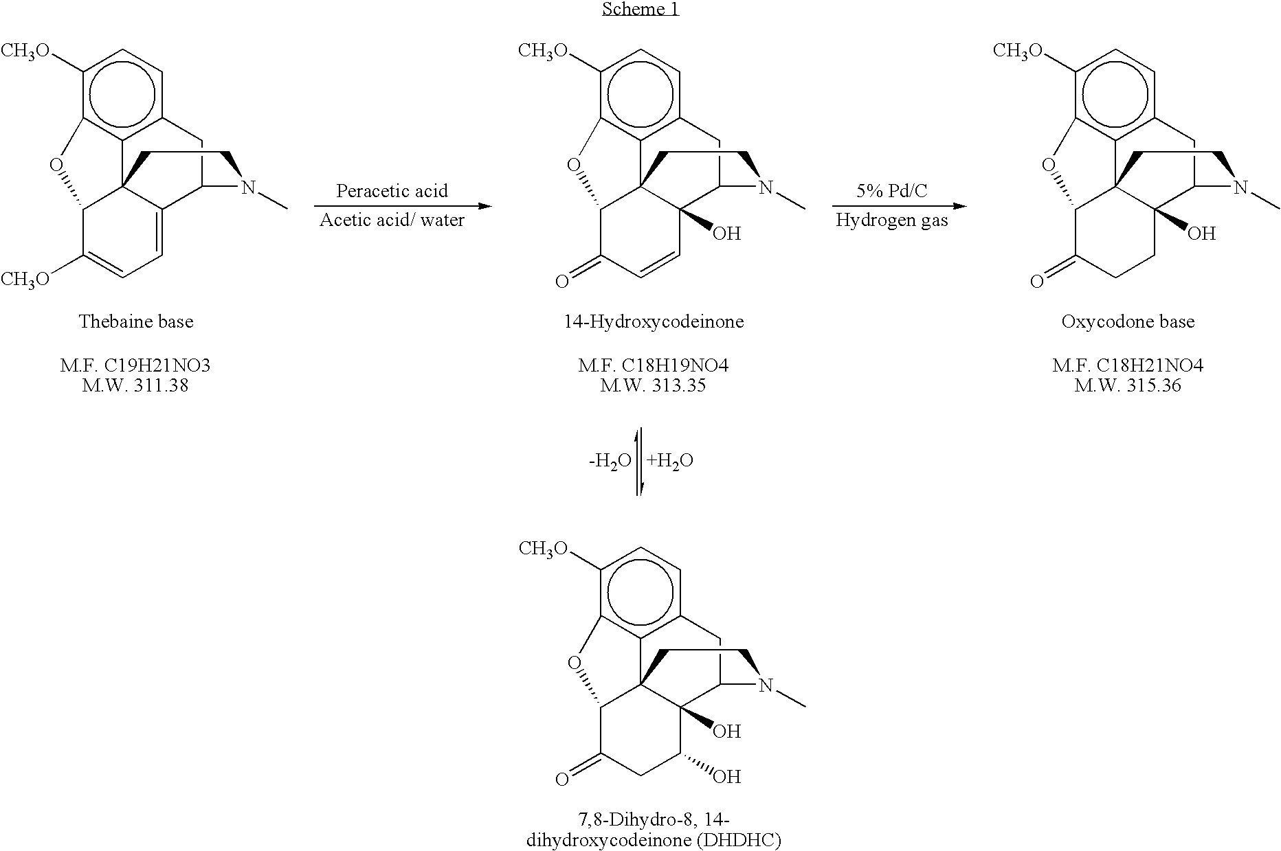 Process for Reducing Impurities in Oxycodone Base