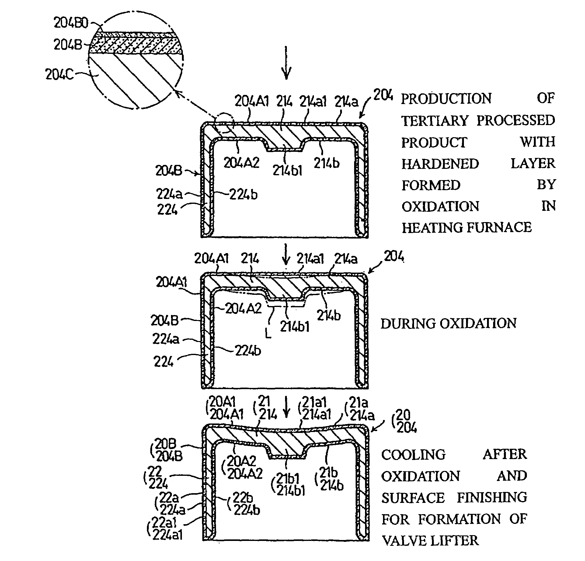 Method of making a valve lifter