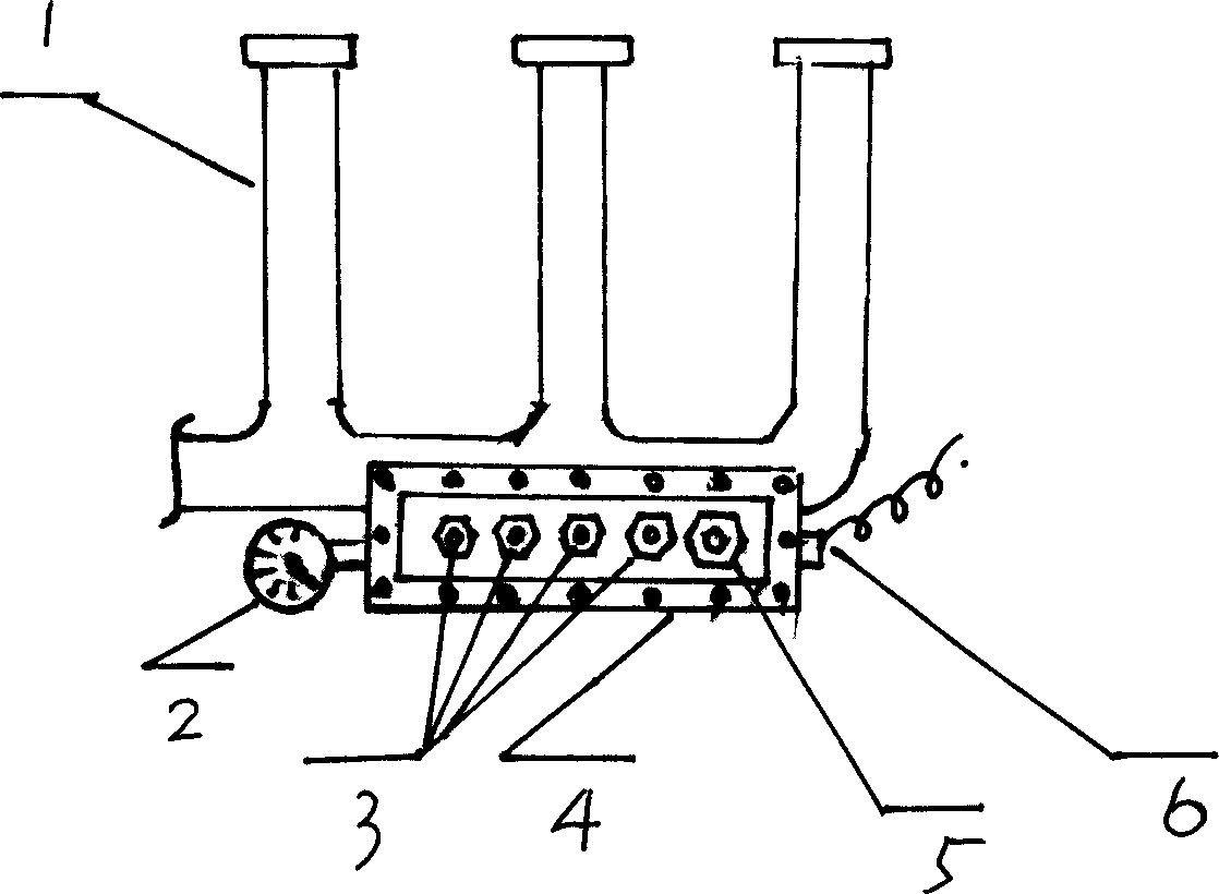 Fuel gasifier of diesel engine