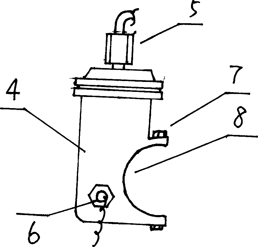 Fuel gasifier of diesel engine