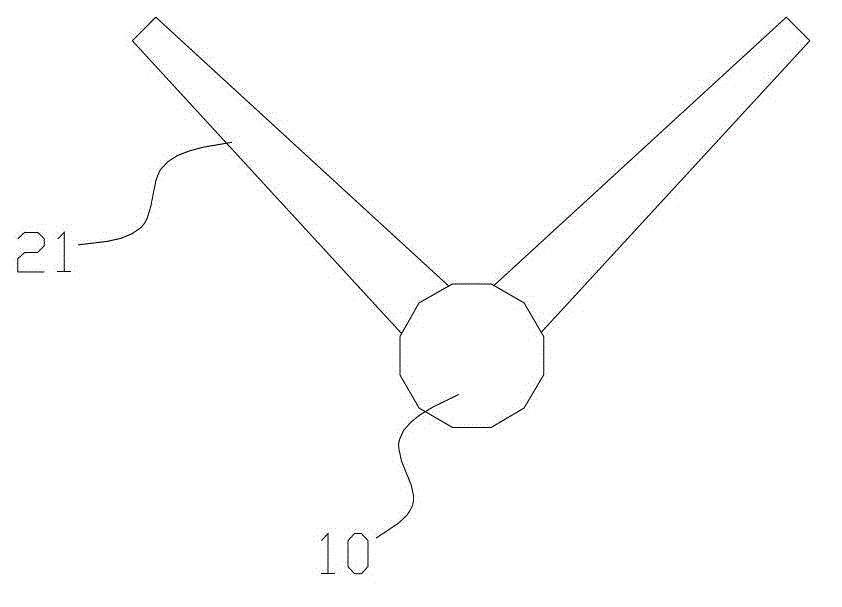 Steel pipe pole enabling electro-transmission lead to be buried