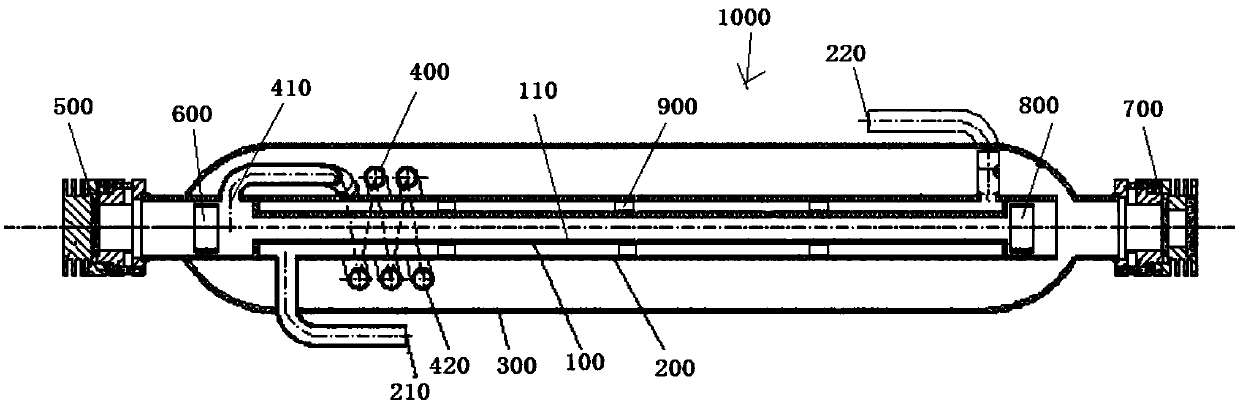 Medical sealed-off carbon dioxide laser tube