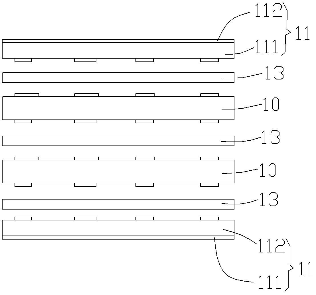 Method for embedding capacitor into PCB (printed circuit board) multilayer board