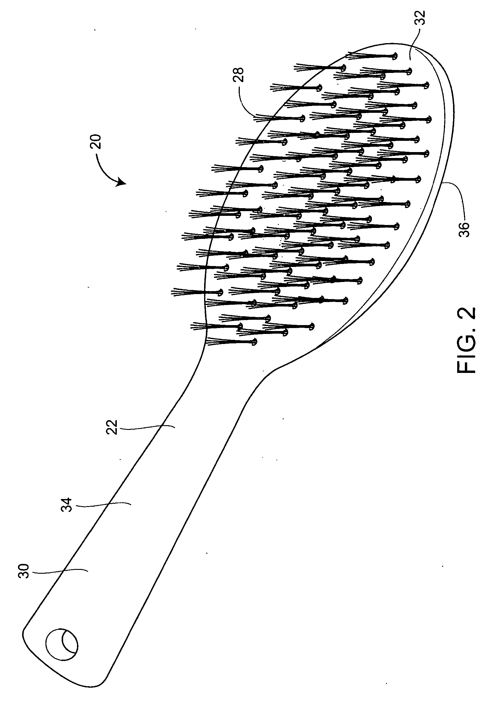 Method for tufting bristles and brush using the same