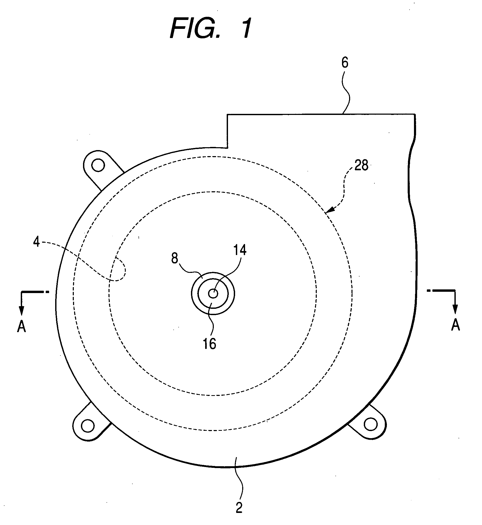 Motor for blowers
