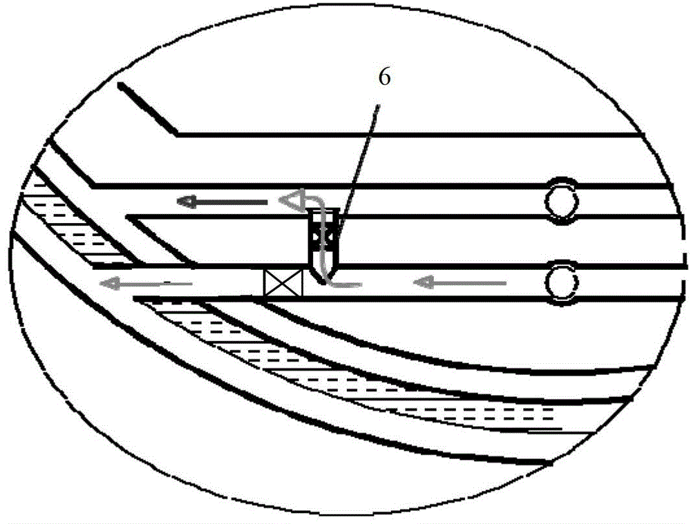 Double air channel wall for airplane