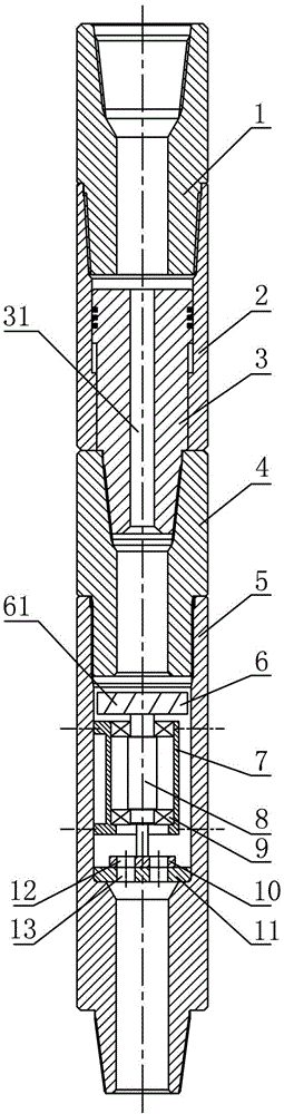 Drilling tool for stimulating vibration of drill column
